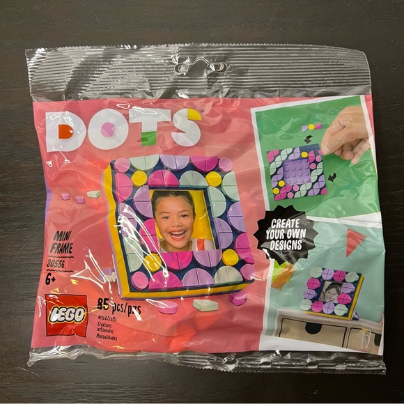 LEGO DOTS ‘Retired’ Mini Frame, #30556, 85 Pieces, NIB - Picture 4 of 6